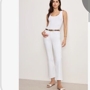 Good American Good Legs Crop Mini Boot Jeans